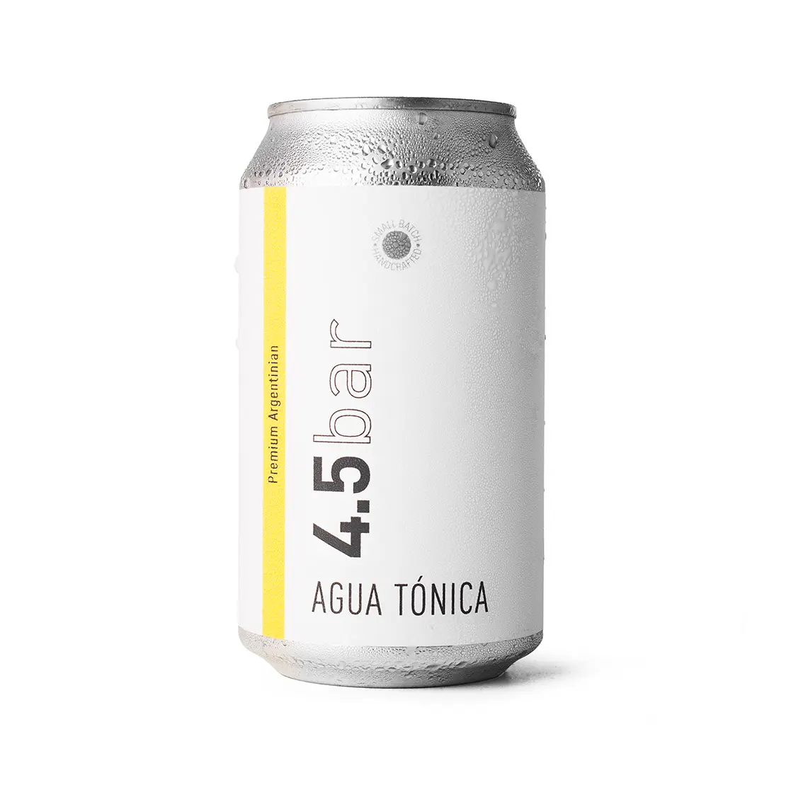 Lata de agua tónica 4.5 bar
