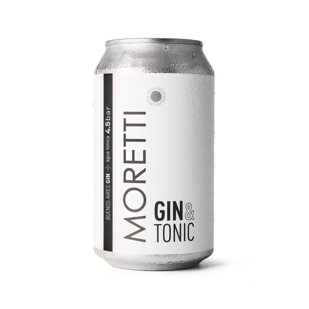 Moretti gintonic