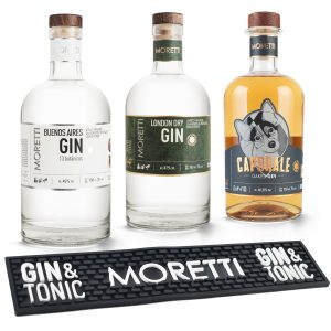 Buenos Aires Gin + London Dry Gin + Caporale Oaked Gin + Barmat DE REGALO